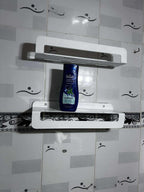 رفوف حمام ومطبخ معدنية مودرن - مقاومة للصدأ والرطوبة